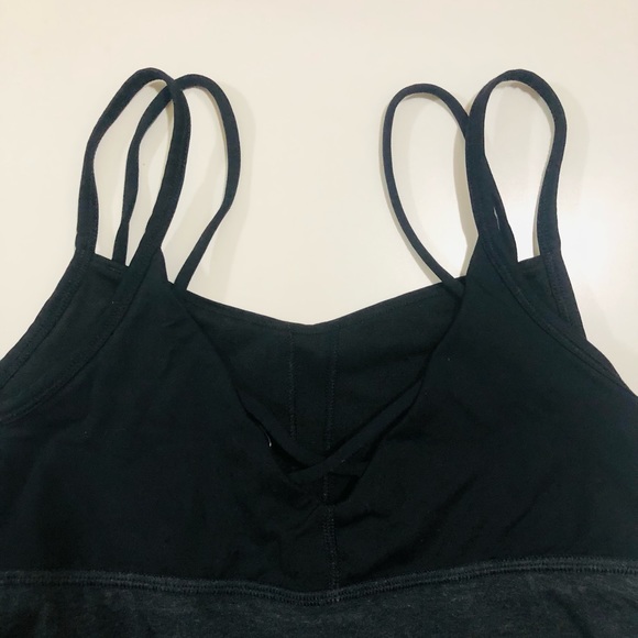 Black and dark grey Iviiva tank top - Picture 4 of 4